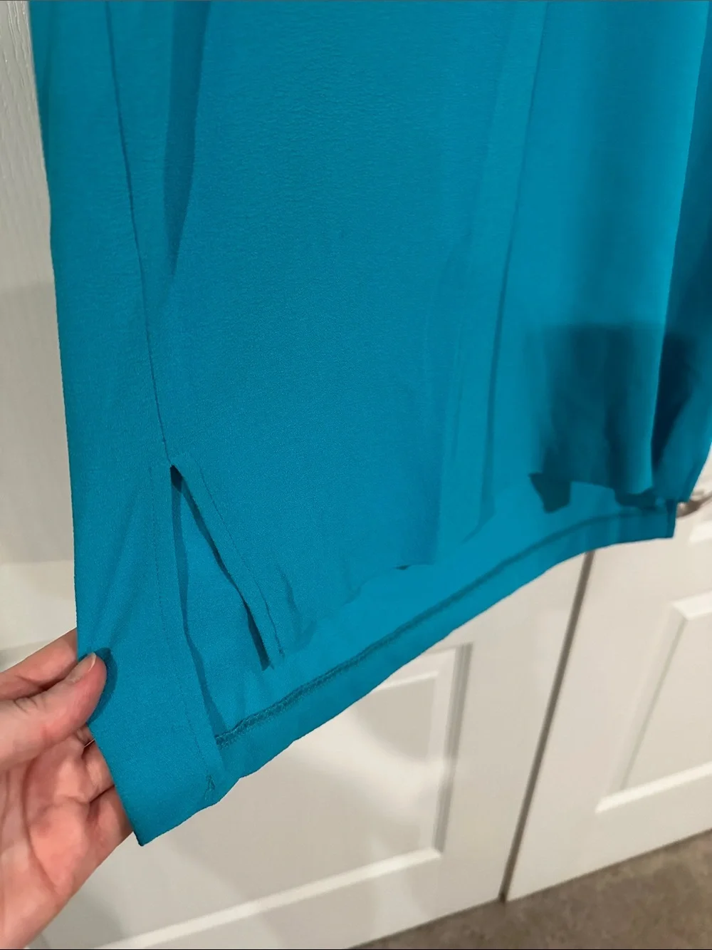Felicity & Coco Teal Blue Dress Size XS - Picture 3 of 4